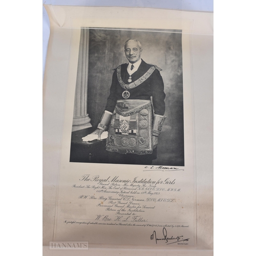 515 - ASSORTED MASONIC CERTIFICATES etc. (qty)