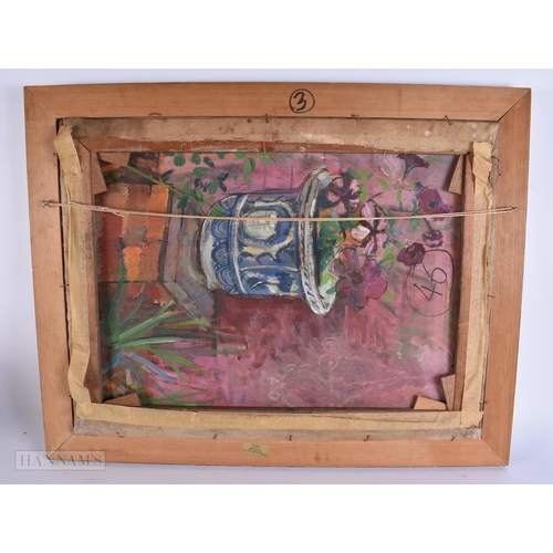 880 - European School (20th Century) Oil on canvas, landscape. 70 cm x 58 cm.