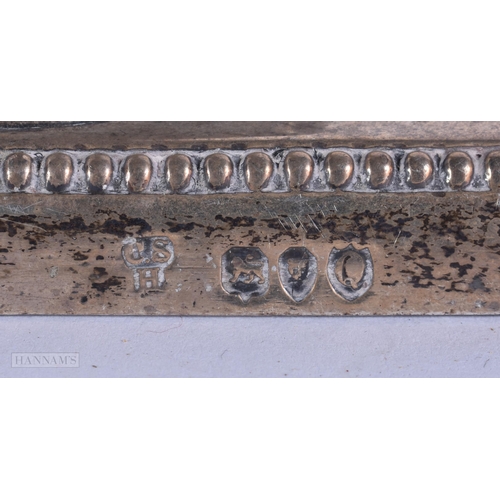 898 - A Victorian Silver Column Candlestick (weighted) hallmarked London 1891,Three Silver Tongs, 2 Silver... 