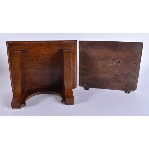 914 - A VIOLIN together with two wall brackets. (3)