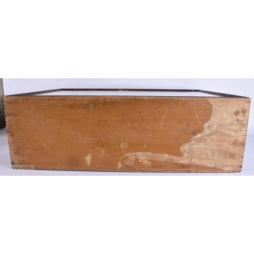 922 - A LARGE VICTORIAN/EDWARDIAN W STEVENSON TAXIDERMY BIRD DISPLAY. 68 cm x 48 cm.