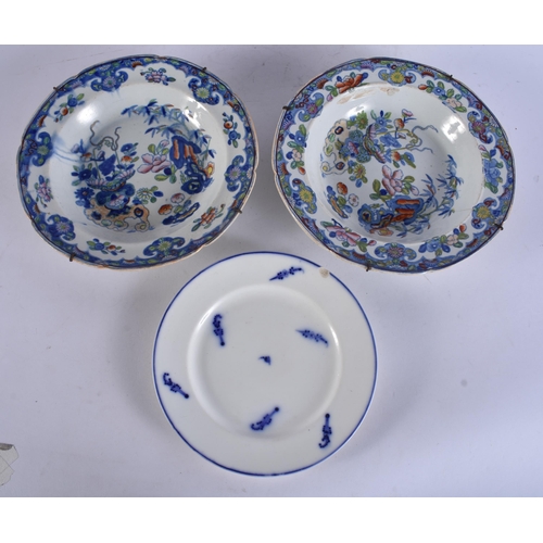 280 - AN ANTIQUES MASONS IRONSTONE etc. (qty)