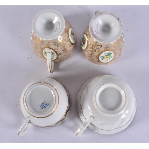 165 - MISC 19TH CENTURY WORCESTER including a Chamberlains cover etc. (qty)