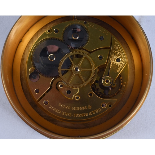 18 - A RARE VICTORIAN ROSS OF LONDON CASED INSTRUMENT SET including fitted compass, goliath pocket watch,... 