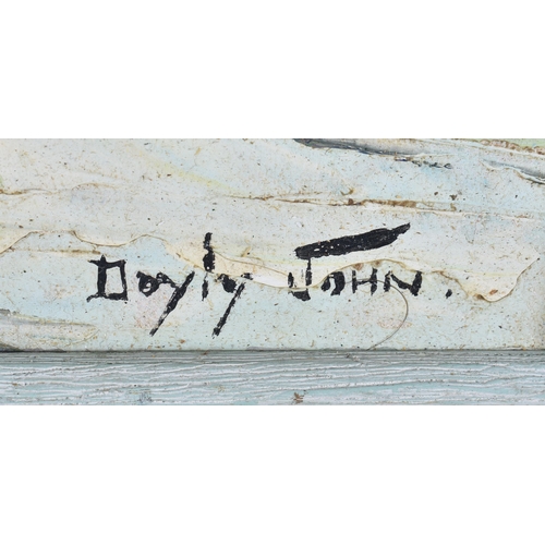 100B - Attributed to Cecil Rochfort D'Oyly-John (20th Century) Oil on board, Coastal scene. 64 cm x 52 cm.