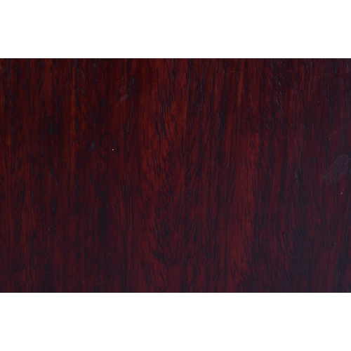 125 - A CHINESE QING DYNASTY CARVED WOOD TRAVELLING BOX possibly Huanghuali, with single drawer. 21 cm x 1... 