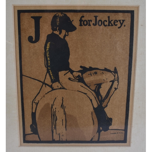 15 - British School (Early 20th Century) Lithograph, Equestrian interest. 46 cm x 34 cm.