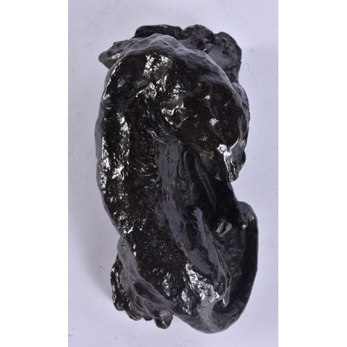 200B - Attributed to Auguste Rodin (1840-1917) Bronze, Lioness, Possibly a studio model. 22 cm x 12 cm x 10... 