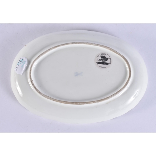 220D - AN 18TH CENTURY CHINESE EXPORT PORCELAIN BOWL Qianlong, together with an 18th century Meissen bowl a... 