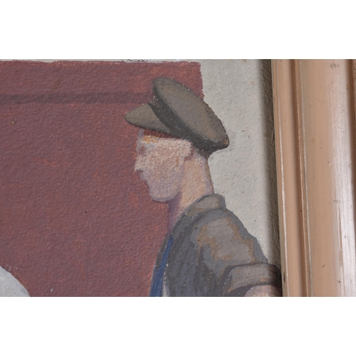 2 - Elsie Gladstanes (1891-1982) Oil on board, 