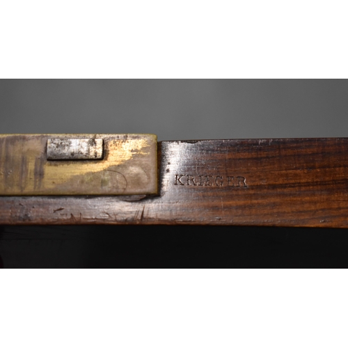 937 - A FINE 19TH CENTURY FRENCH KINGWOOD AND ORMOLU CABINET by Maison Krieger, with beautiful sunburst ve... 