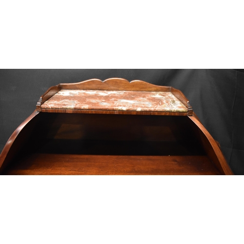 937 - A FINE 19TH CENTURY FRENCH KINGWOOD AND ORMOLU CABINET by Maison Krieger, with beautiful sunburst ve... 