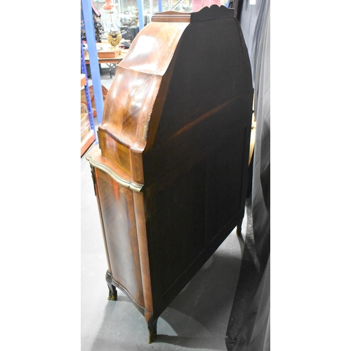 937 - A FINE 19TH CENTURY FRENCH KINGWOOD AND ORMOLU CABINET by Maison Krieger, with beautiful sunburst ve... 