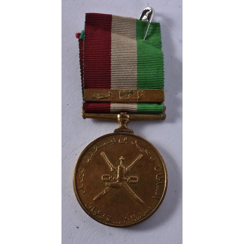 1012 - Oman General Service Medal with Dhotar Bar.