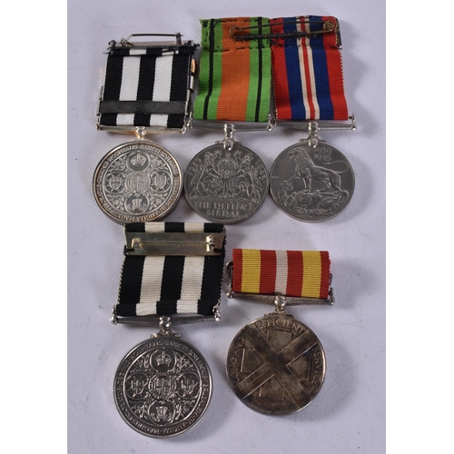 1022 - 5 x Medals Inc. Order Of St. John Long Service, WW2 Mounted Pair, Red Cross Etc. (5)