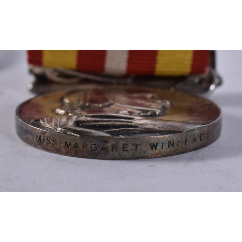 1022 - 5 x Medals Inc. Order Of St. John Long Service, WW2 Mounted Pair, Red Cross Etc. (5)