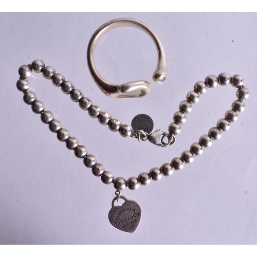 1436 - Collection of Tiffany & Co. Sterling Silver Jewellery x 2 (14g).