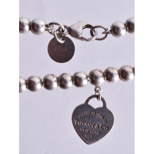 1436 - Collection of Tiffany & Co. Sterling Silver Jewellery x 2 (14g).