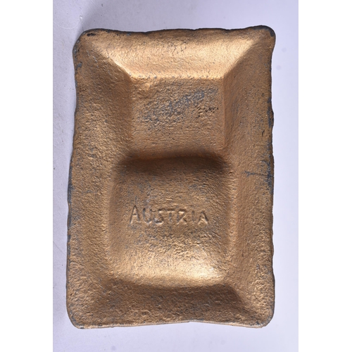 1510 - Austrian Model of an Arab on a Prayer Mat.  10cm x 8cm x 7cm