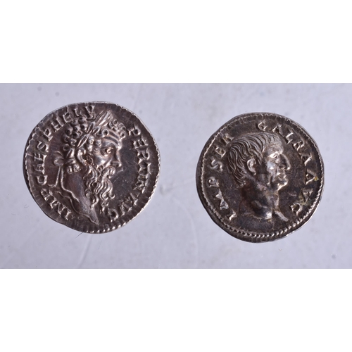 1561 - Two Coins.  Largest 2cm diameter, total weight 6.8g (2)