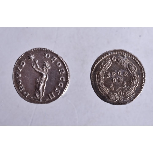 1561 - Two Coins.  Largest 2cm diameter, total weight 6.8g (2)