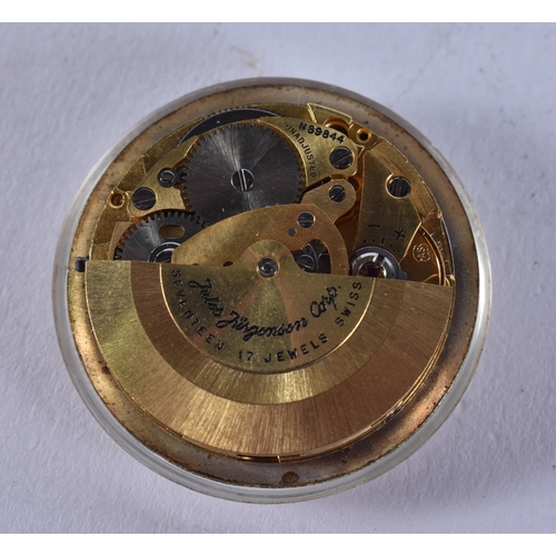 1634 - Three Omega Watch Movements.  Not working, Largest 3.1cm diameter