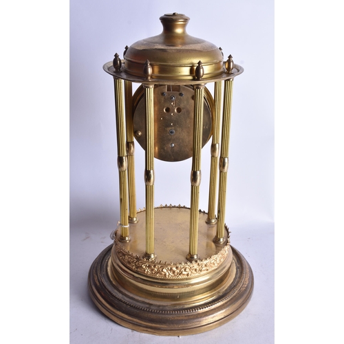 1859 - AN ANNIVERSARY CLOCK. 37 cm high.