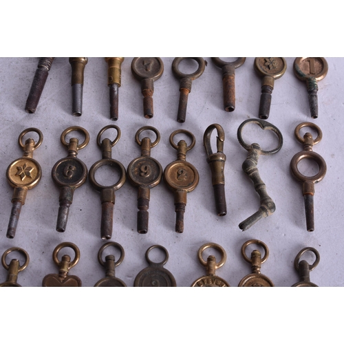 1871 - A Quantity of Watch Keys (qty)