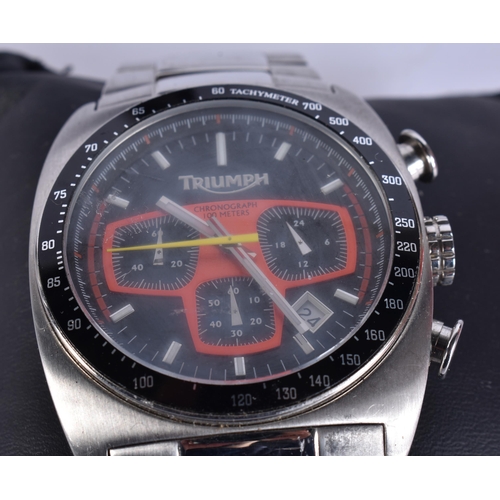 1917 - TWO TRIUMPH WRISTWATCHES and a Hamilton wristwatch. Untested. (3)