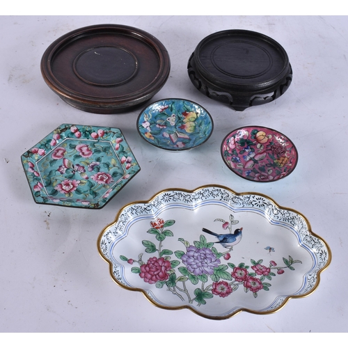 1932 - ASSORTED CHINESE CANTON ENAMEL etc. (qty)