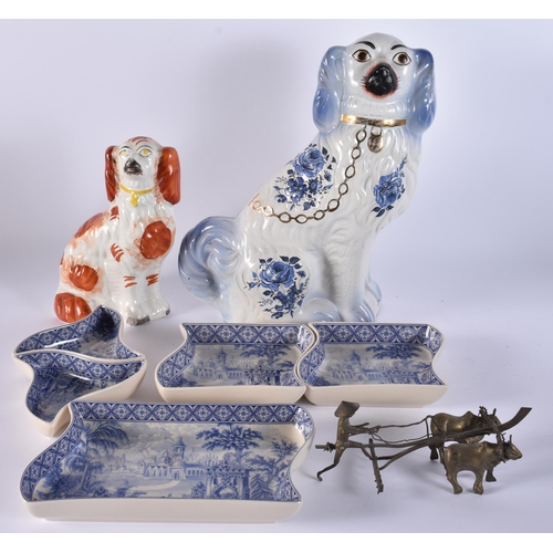 1967 - STAFFORDSHIRE DOGS etc. (qty)