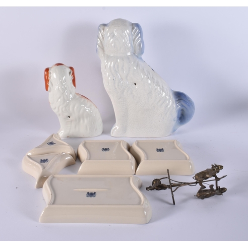 1967 - STAFFORDSHIRE DOGS etc. (qty)