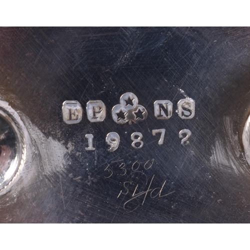 1999 - A Collection of Silver Plate items including 2 Covered Serving Dishes, Egg Cruet, 2 Cream Jugs, 2 Di... 