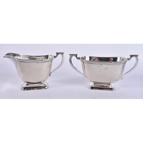 1999 - A Collection of Silver Plate items including 2 Covered Serving Dishes, Egg Cruet, 2 Cream Jugs, 2 Di... 