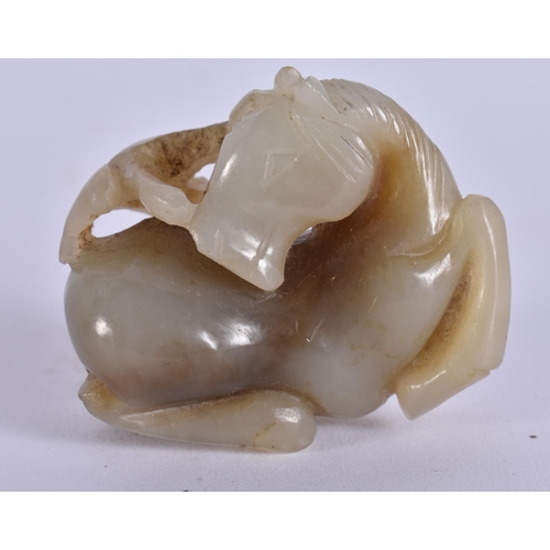 2016 - ASSORTED 19TH CENTURY CHINESE JADE including rings, hair slides etc. (qty)