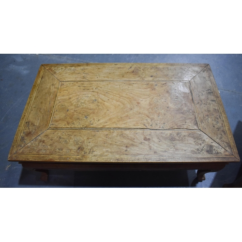 2187 - A RARE PAIR OF CHINESE QING DYNASTY FOLDING HARDWOOD CAMPAIGN TABLES. 30 cm x 47 cm x 76 cm.