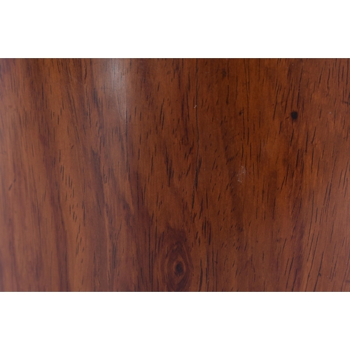 2190 - A 17TH/18TH CENTURY CHINESE CARVED HUANGHUALI WOOD BITONG BRUSH POT Kangxi/Yongzheng. 18 cm x 16.5 c... 