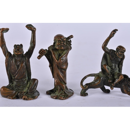 2358 - ASSORTED JAPANESE BRONZES. 404 grams. (6)