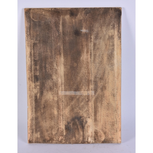 2535 - A CHINESE FAMILLE ROSE PORCELAIN DRAGON TILE. 38 cm x 20 cm.