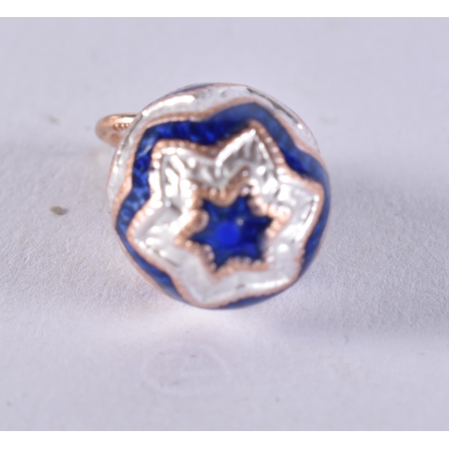 2587 - A 14CT GOLD EGG PENDANT. 2.6 grams. 2.25 cm x 1.25 cm.