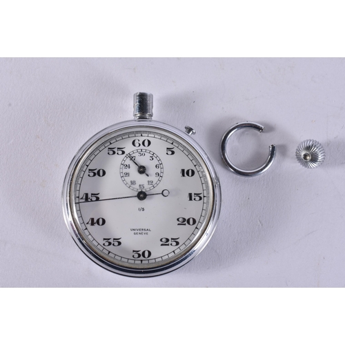 2599 - A UNIVERSAL POCKET WATCH. Not running. 5 cm wide.