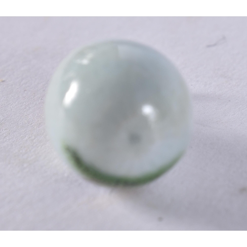 2643 - A 14CT GOLD AND ENAMEL PENDANT. 3.4 grams. 2.5 cm x 1.25 cm.