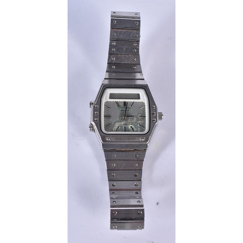 3011 - A vintage metal handheld metal pocket warmer together with 2 Casio 7700GH calculators a Seiko pocket... 