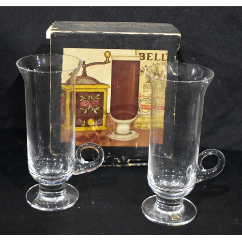 3092 - A boxed Caithness engraved Goblet together with other glassware 24 x 10cm (7)