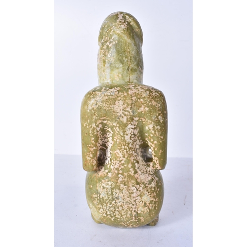 3179 - A Chinese hardstone phallus sculpture 21.5cm