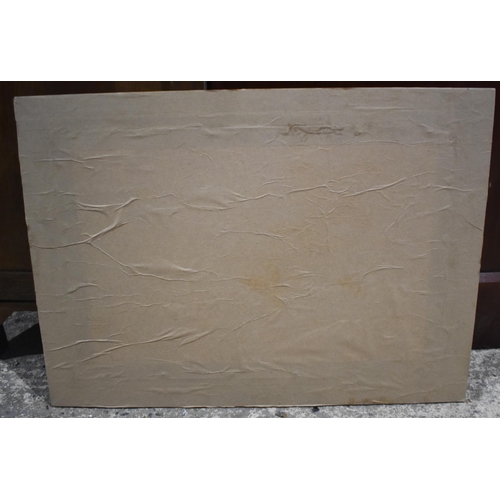 3184 - A circle of Robert Watson late 19th Century, framed oil on  canvas depicting sheep in a landscape si... 