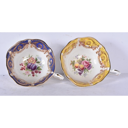 3202 - A collection of Paragon tea cups and saucers 6.5 x 13.5cm (6)