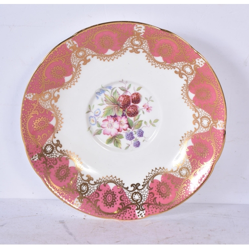 3202 - A collection of Paragon tea cups and saucers 6.5 x 13.5cm (6)