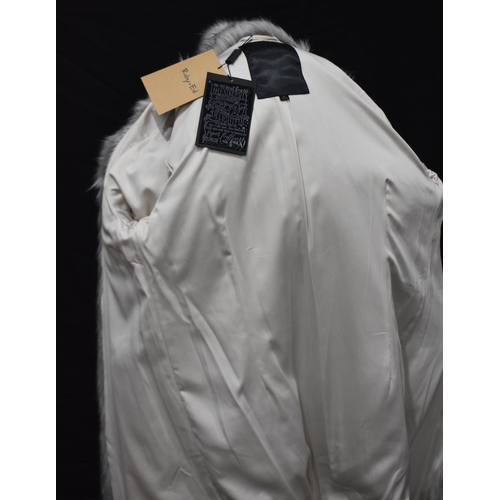 3359 - A Ruby & Ed simulated fur coat together with another fur coat both size 10/12 (2)