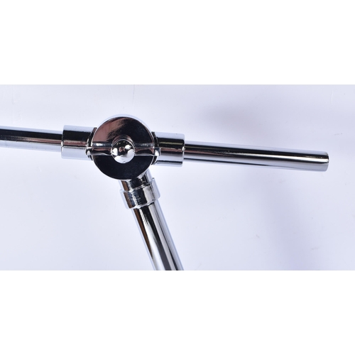 3392 - A pair of adjustable chrome Desk Lights 34cm (2)